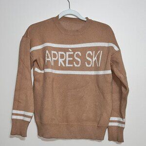 The Loft Tan Après Ski Sweater